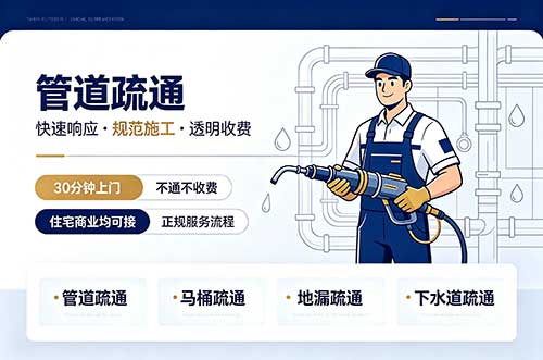 阜新管道疏通