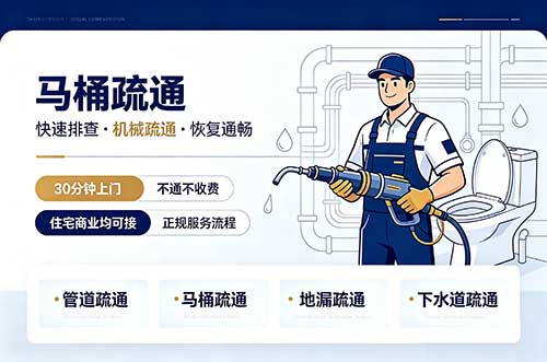 阜新马桶疏通