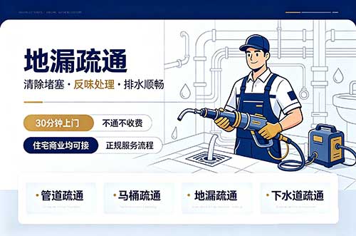 阜新地漏疏通
