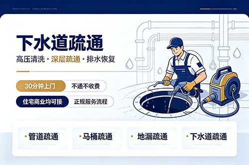 阜新下水道疏通