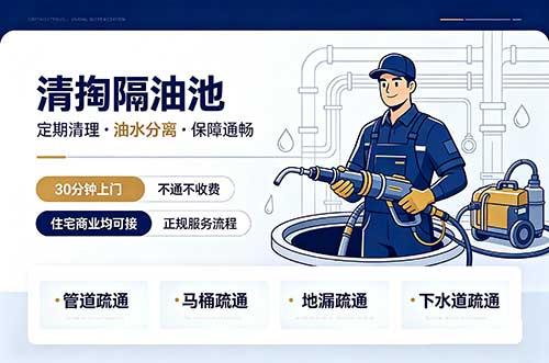 阜新清掏隔油池